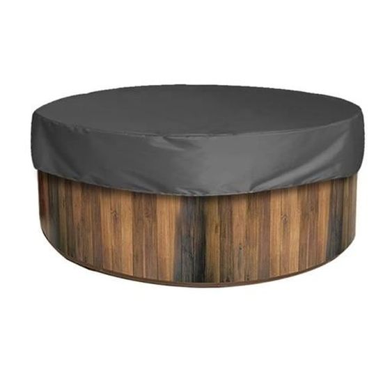 Housse De Protection Ronde Pour Jacuzzi, 420D Imperméable Pour Piscine
