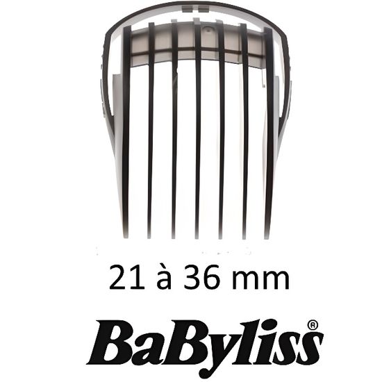 Guide De Coupe ( Sabot ) Babyliss Pour Tondeuse à Cheveux - Réglage De 1 à 6 Mm - Réf. 2483752