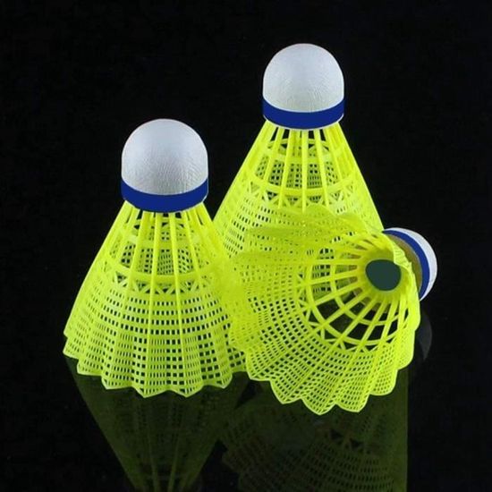 Tube de 6 volants de badminton
