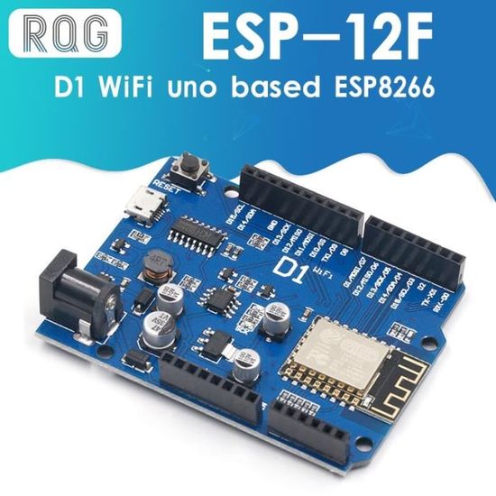 Smart Electronics ESP-12F WeMos D1 WiFi uno basé ESP8266 pour arduino ...