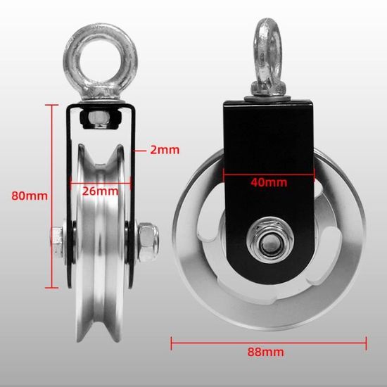 Système Poulie De Câble Pour Musculation LAT - Accessoire Salle De Sport - NEUF