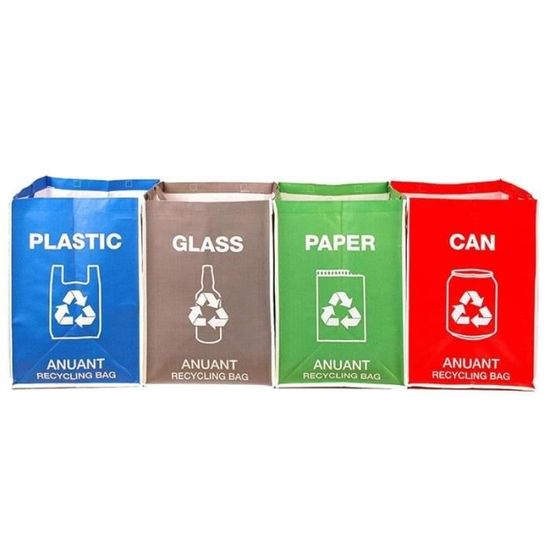 Sacs poubelle cuisine recyclage séparé poubelle recycler les poubelles de  tri organisateur paniers imperméables sac de rangement à domicile 230329