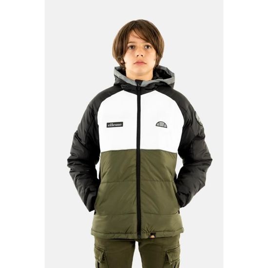 Doudoune Junior Ellesse Calimo Noir Fermeture a zip devant 100 Polyester Enfant Noir Cdiscount Pret a Porter