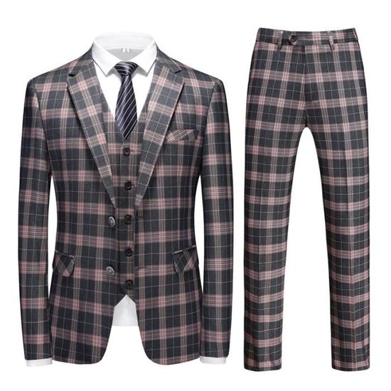 Costume mariage outlet carreaux