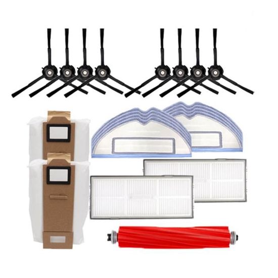 Kit De 23 Accessoires Pour Robot Aspirateur Roborock Saros 10R/G20S Ultra - Brosses, Filtres, Sacs, Tampons