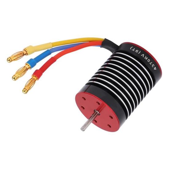 Moteur Brushless Étanche 9imod F540-V2 4370KV + ESC 60A Pour Voiture RC 1/10 - Arbre 3.175mm