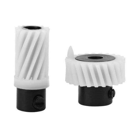 Kit 2 Engrenages à Vis Sans Fin En Nylon Pour Batteur KitchenAid Artisan - Référence W10112253 - Pièce De Rechange