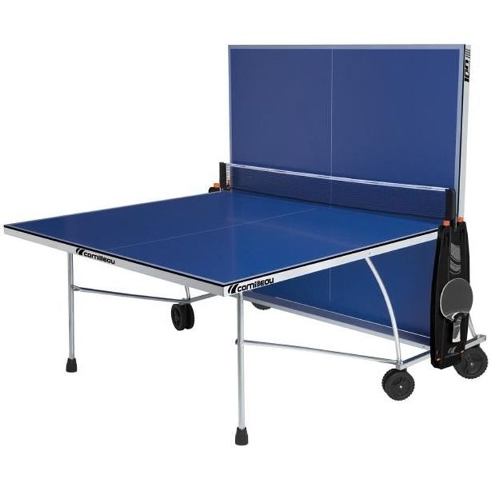 CORNILLEAU Table de tennis de table 100 Indoor - Intérieur - Bleu