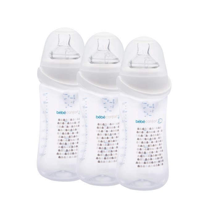 Bebe Confort Lot De 3 Biberons Perfect Sense 270ml Little Valleys Blanc Cdiscount Puericulture Eveil Bebe
