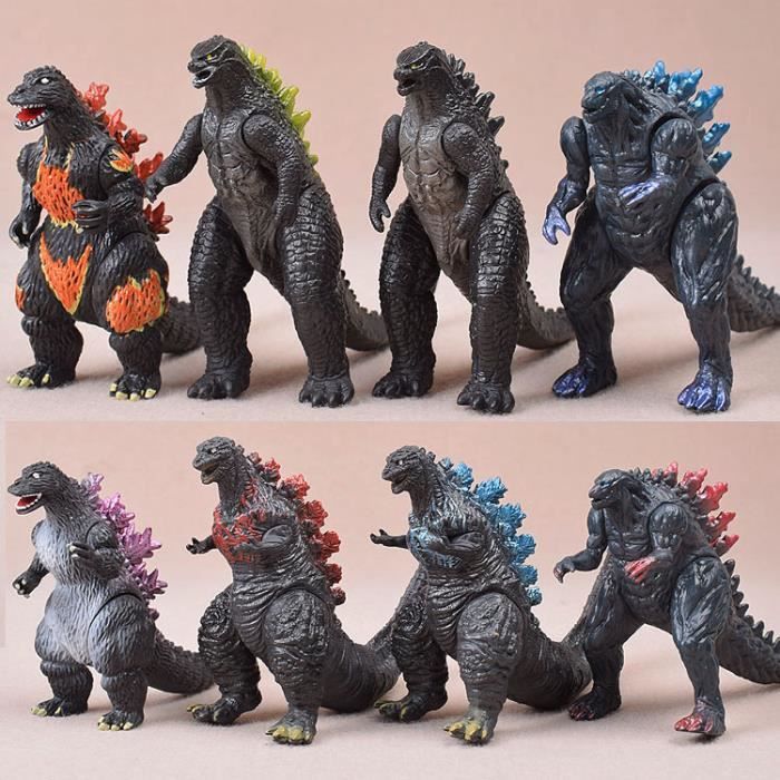 8pcs Jouet Godzilla Personnage de film Modèle Cadeau fille garçon Festival