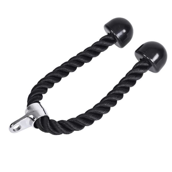BOYOU Fixation de câble Tricep Rope Cable Attachment Machine de musculation Push Pull Press Cable Attachment pour Sports Fitness