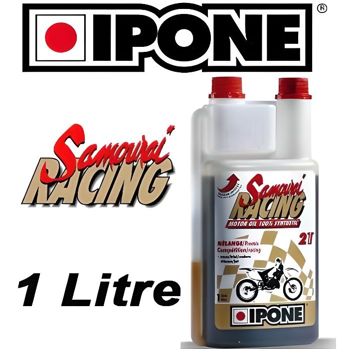 HUILE IPONE SAMOURAI 2T 100% SYNTESE Scooter Moto
