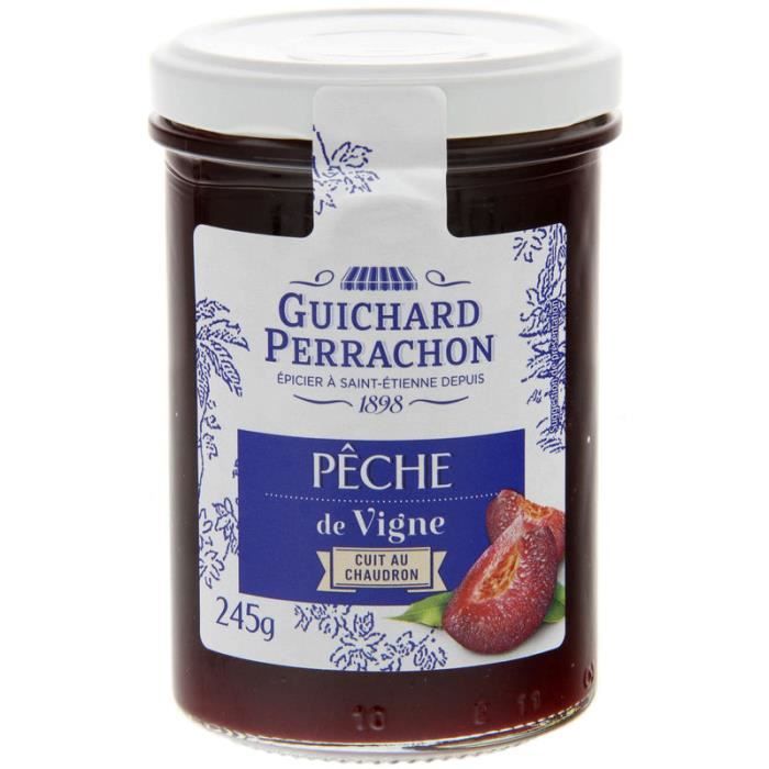 GUICHARD PERRACHON Confiture de Pêches de Vigne - 245 g