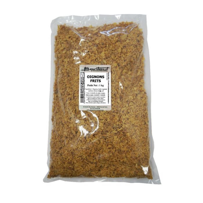 Bontout - Oignons frits - Sachet 1kg
