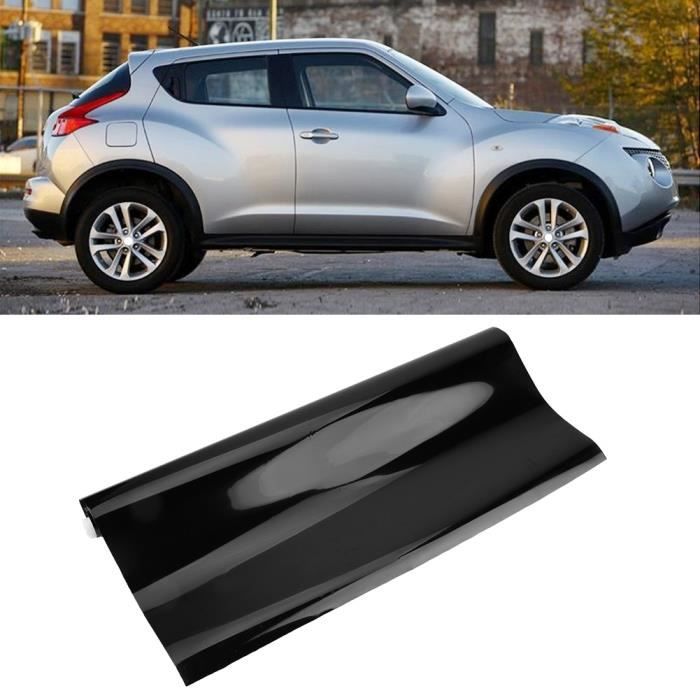 50 * 100cm Film Solaire Vitre Teinté Voiture Fenêtre Verre Noir Auto Batiment 5%-QI001