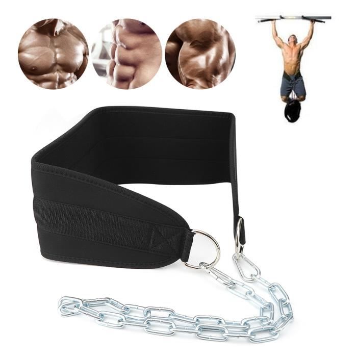 Ceinture d'immersion lestée, ceinture d'immersion d'équipement de fitness, ceinture de levage de ceinture d'entraînement pour le