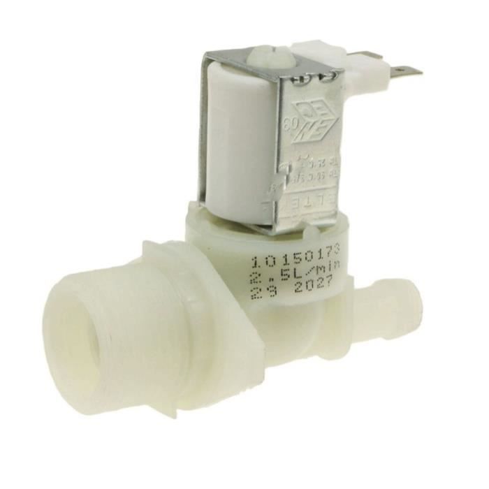 Electrovanne 1 voie 180° - Lave-vaisselle - BRANDT, CONTINENTAL EDISON, CURTISS, HIGH ONE, HIGHONE, OCEANIC, VALBERG (59350)