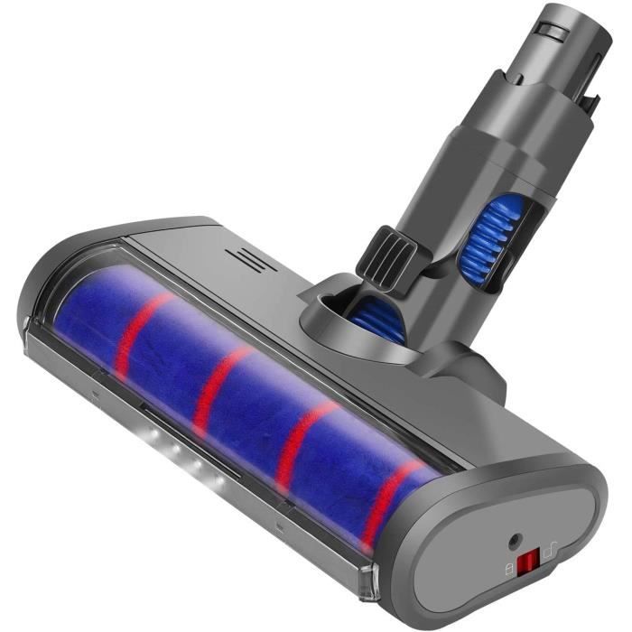 Tête Brosse pour Aspirateur Dyson DC62 V6 Animal Fluffy DC58 DC59 DC61 DC74 Brosse Tête Dyson 255mm * 65mm