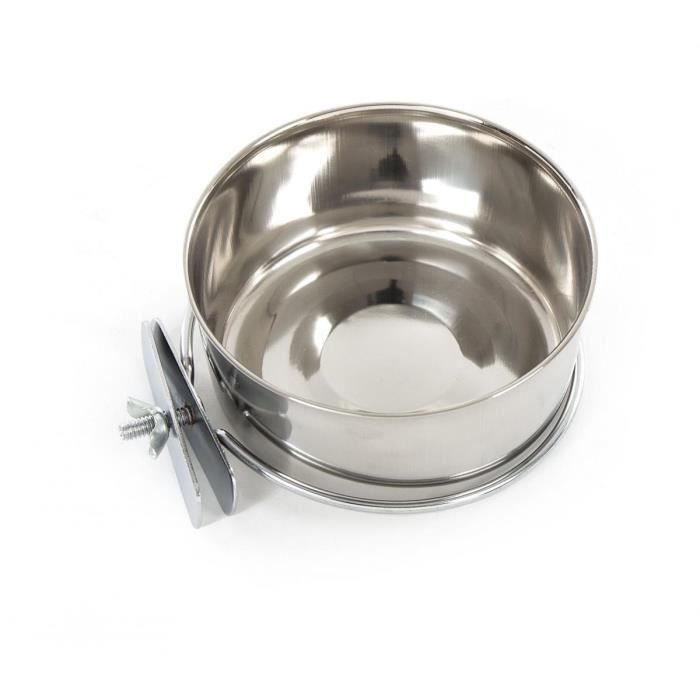 Gamelle inox cage 580ml