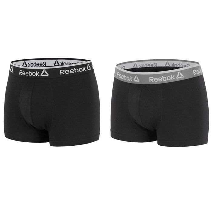 Pack 2 boxer REEBOK en noir pour homme