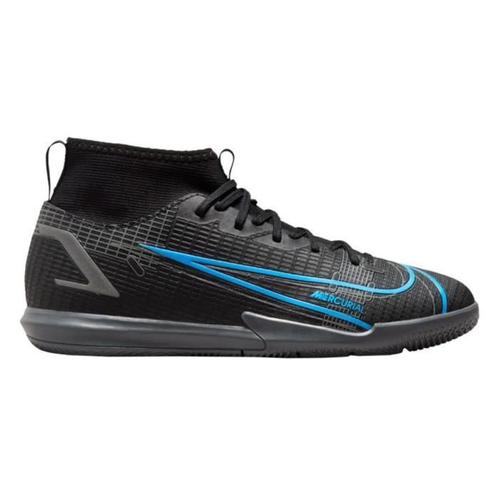 Chaussures NIKE Mercurial Superfly 8 Academy IC JR Noir - Mixte/Enfant