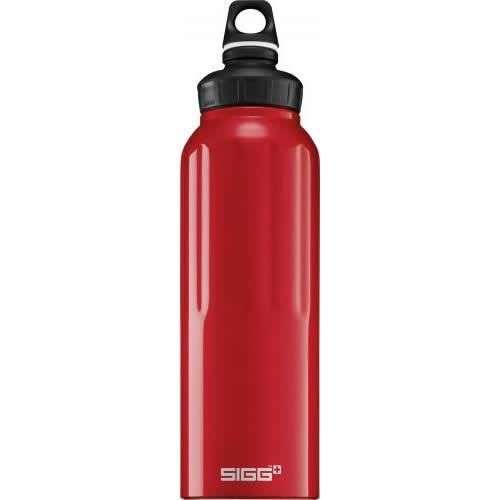 Gourde Sigg WIDE MOUTH TRAVELLER RED 1.5 L