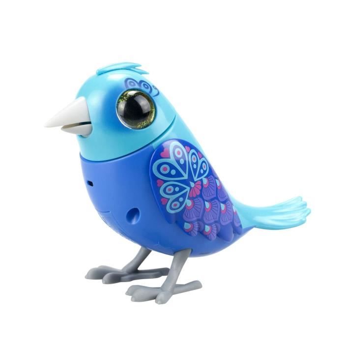 SILVERLIT DIGIBIRDS Oiseau interactif à collectionner - Siffle jusqu'à 60 comptines - Réagit à la voix et bouge de façon réaliste