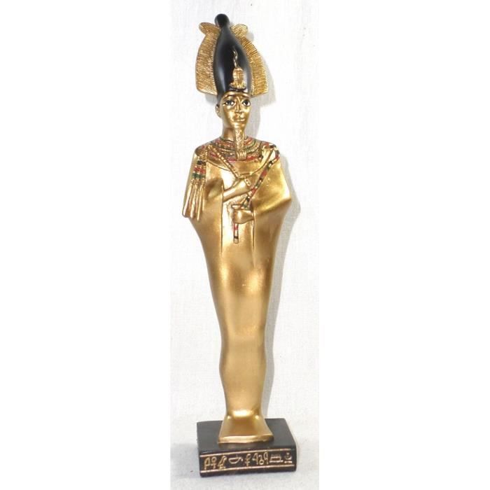 Statuette Egyptienne Dieu Osiris - déco Egypte