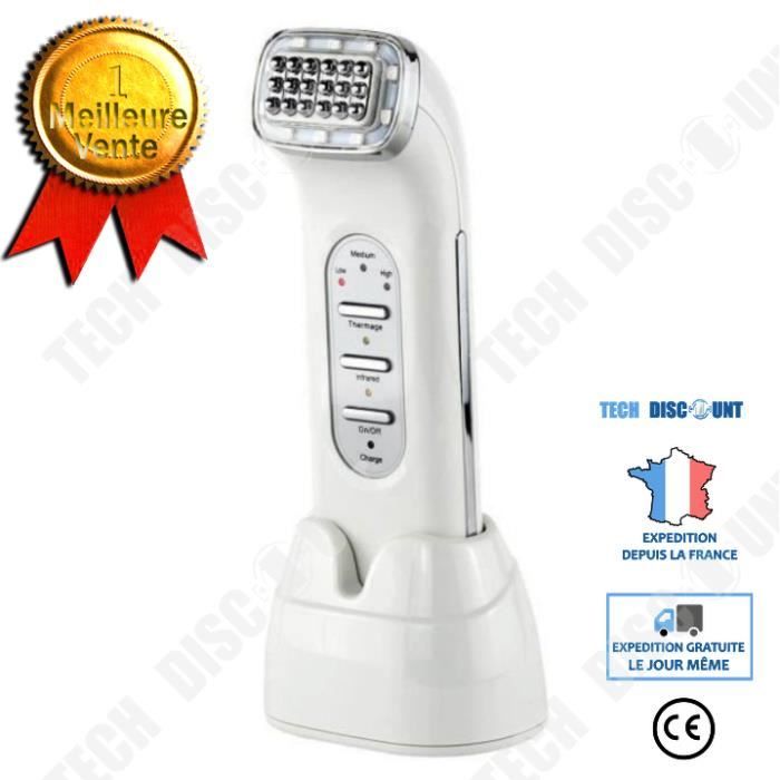 TD® Machine de Massage Faciale à Radiofréquence Rajeunissement de Peau