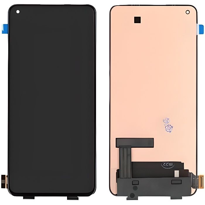 Ecran LCD & Vitre tactile Noir Assemblés Sans Châssis Pour Mi 11 Lite 4G, Mi 11 Lite 5G, Xiaomi 11 Lite 5G NE