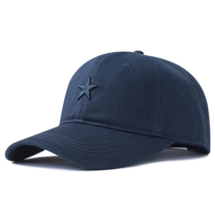 navy blue-56-61cm -56 61cm 62 68cm grande tête Homme Grande Taille Casual Pointu Chapeaux Cool Hip Hop Chapeau Homme Grande Taille C