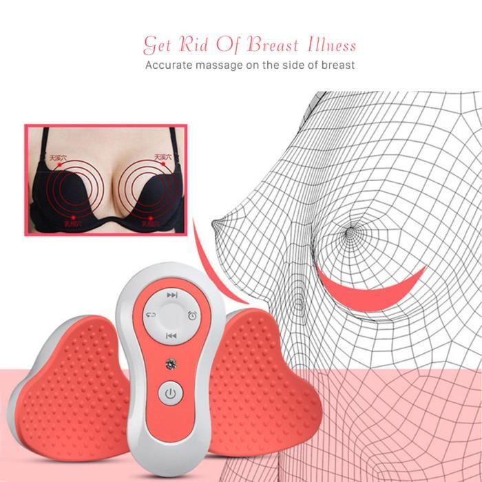 Appareil sein de massage 3D Multifonctions Stimulateur de vibration de sein --DQ FRANCE