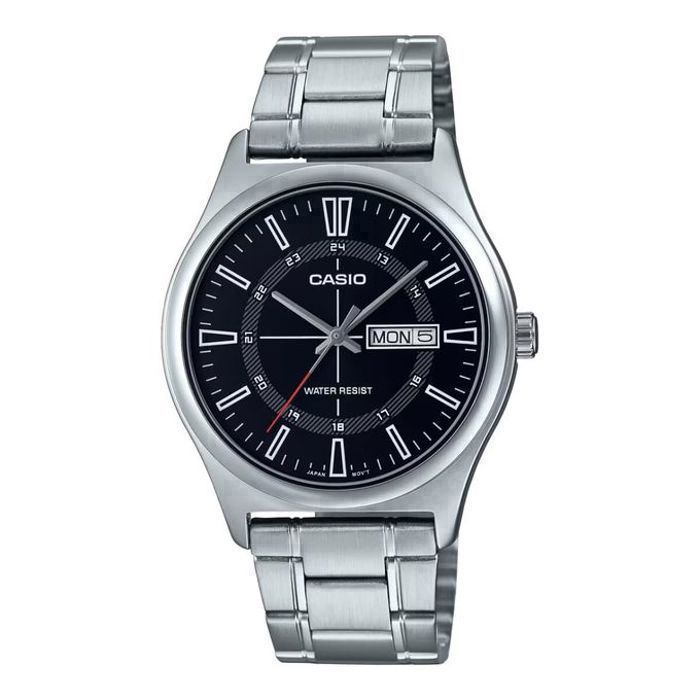 Montre - Casio - Agente - Cadran noir - Boîtier 38mm - Étanchéité 3 Atm