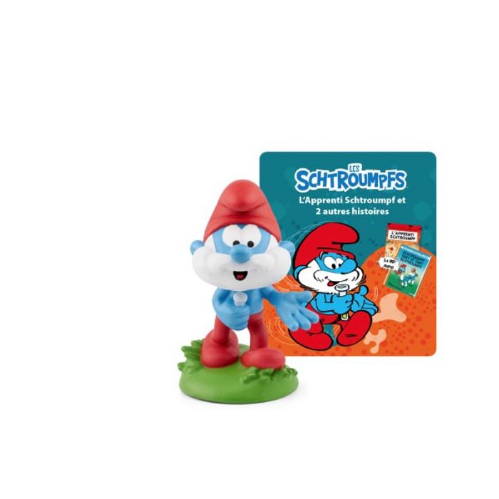 Figurine Schleich - Schtroumpf Frimeur / Vaniteux - 4 X 3 X 6 Cm - Dès 3 Ans - Collection Schtroumpfs