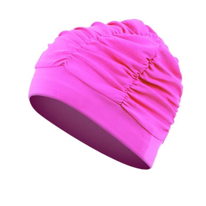Tissu Lycra Bonnet De Bain Bonnet De Natation Bonnet De Douche Pour