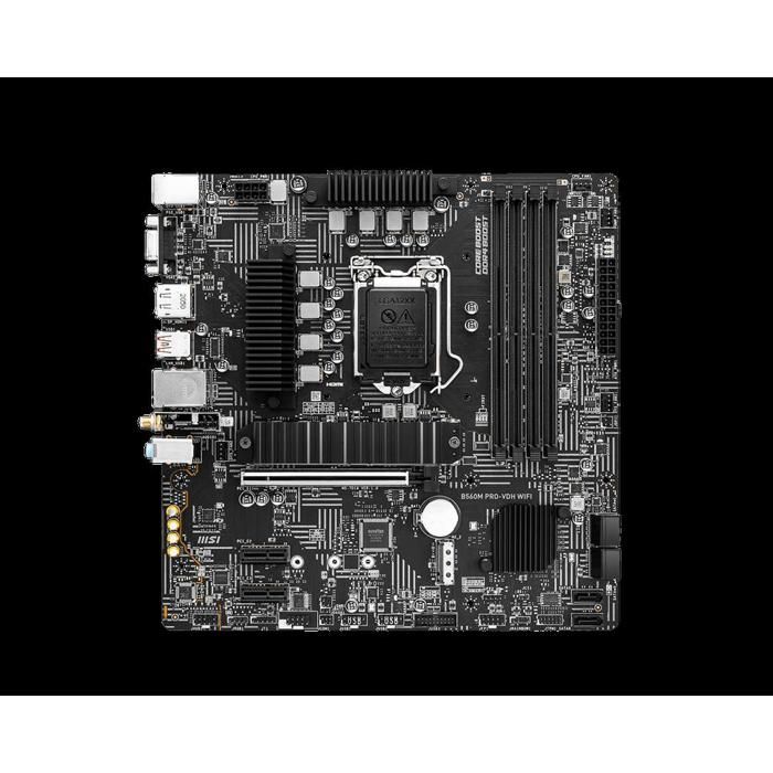 Carte mère MSI B560M PRO-VDH WIFI Intel B560 LGA 1200 4xDDR4 SDRAM 128 Go Micro ATX - Msi