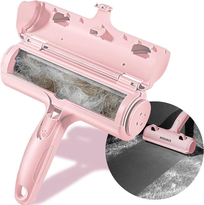 Meilleurs prix pour Brosse Anti Poils Animaux Chat Chien,Brosse Ramasse Enlève Poils,Magique pour Poils,Rouleau à Poils d'animaux,pour Canapé