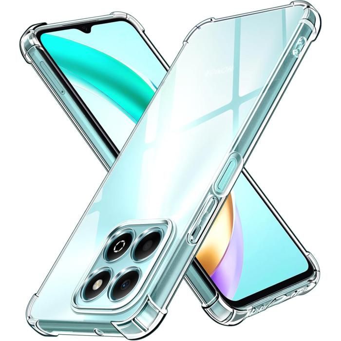 Coque Huawei P SMART 2019 - Silicone Transparent + Verre Trempé Film