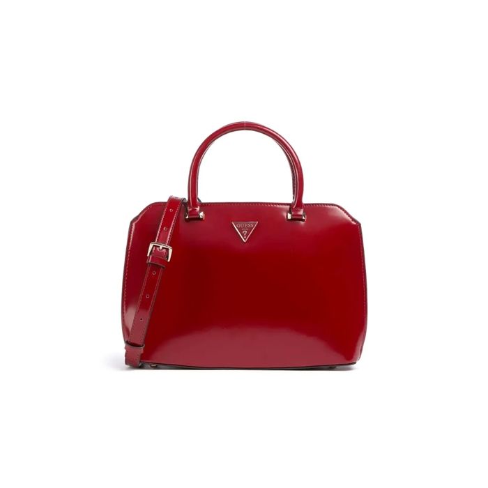 à Main Guess Femme Sac Guess Noir Et Rouge Sac à Main GUESS Arnela