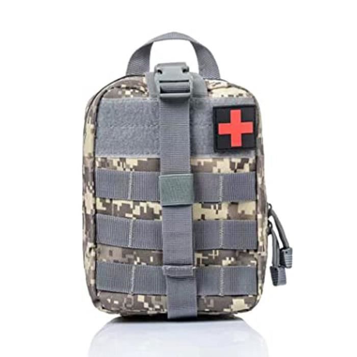 Sac de Ceinture Sac Banane Etanche Tactique Militaire avec Poche de Bouteille d'eau s'appliquent à pour Homme Femme pour Courir Escalade de vélo, le camping et la randonnée