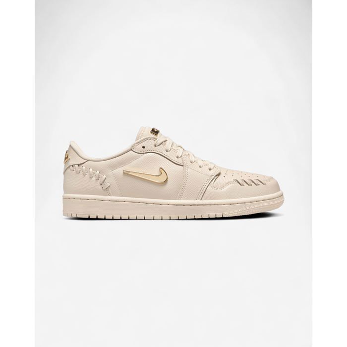 AIR JORDAN Jordan 1 Low Method of Make Sail Metallic Gold (Womens)