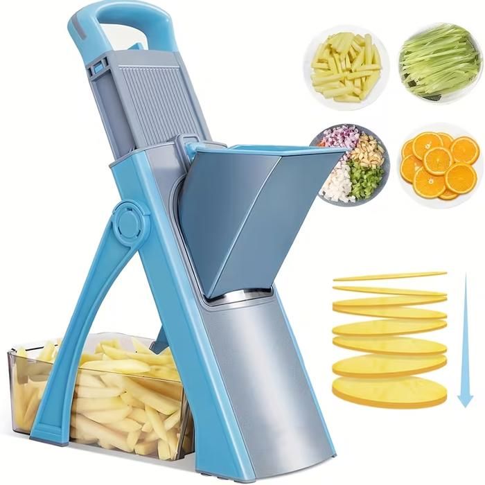 Trancheuse De Fruits Et Légumes Commerciale 250W,Coupe-Légumes électrique Réglable En Acier Inoxydable Pour Légumes,Fruits,Oignons,Pommes De Terre,Carottes,Avec Lames 6/8/10/12/15 Mm