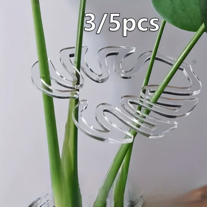 Lot de 3 pièces — Clips de jardinage réglables (Prise antidérapante) — Clips de mise en forme pour plantes