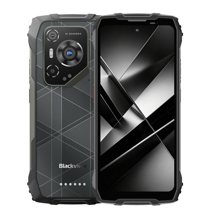 Blackview Telephone Portable Incassable 5G BL7000pro 32Go+256Go 6.78 120Hz 7500mAh 50MP Android 15NFCIP68 - Noir