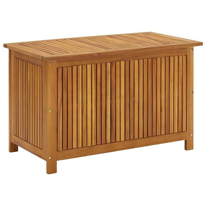 Boîte de rangement de jardin - vidaXL - Coffre de jardin - bois dacacia massif - 90 x 50 x 58 cm 749obr66o