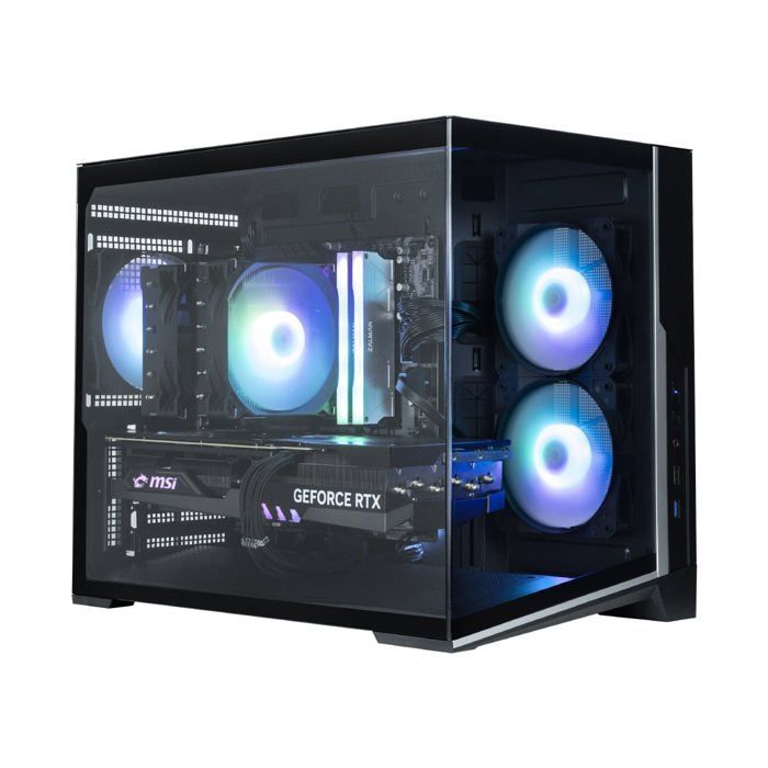 Boîtier PC mini tour ZALMAN Zalman P30 V2 Format mATX / mini ITX 3 ventilateurs ARGB de 120 mm