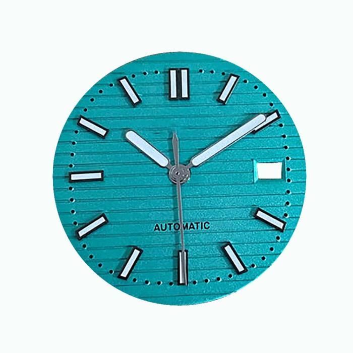 Montre AIHONTAI Bleu clair W Hands Cadran de montre aiguilles