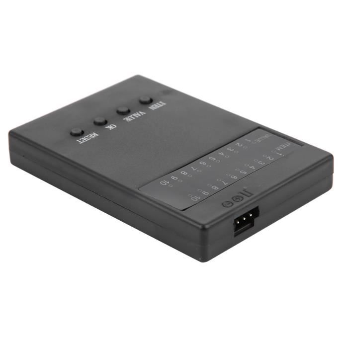 Drfeify Carte De Programmation ESC Pour Voiture RC 1/10 – Compatible Brushless – Pièce De Rechange