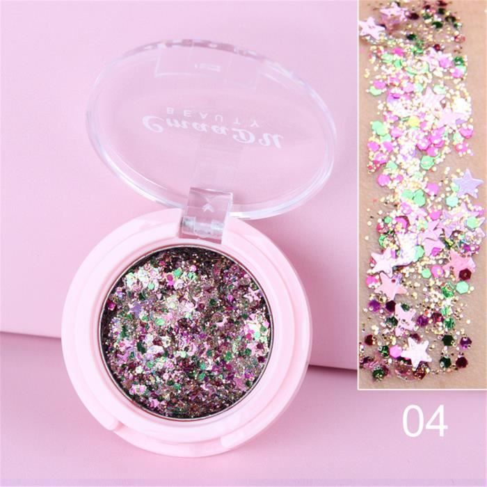Fard à Paupières Poudre INNOXA Diamant Neige - 30ml, Scintillant, Hypoallergénique