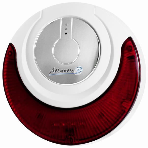 Atlantic'S - Sirène intérieure sans fil avec flash